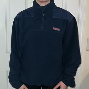 Vineyard Vines Men's Navy Fleece Jacket